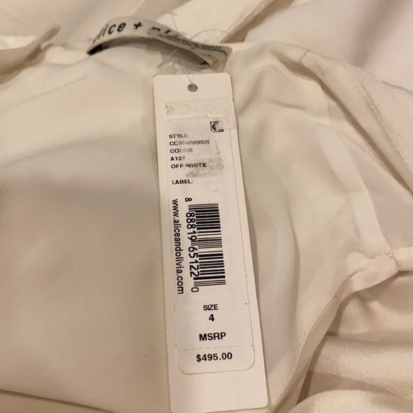 Alice+Olivia Chantay Sleeveless Asymmetric Maxi - Picture 9 of 11